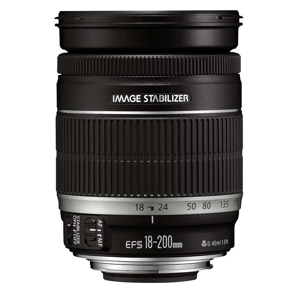 Canon EF-S 18-200mm f/3.5-5.6 IS EF-s - IMAGE STABILIZER LENS for CANON DSLR Cameras