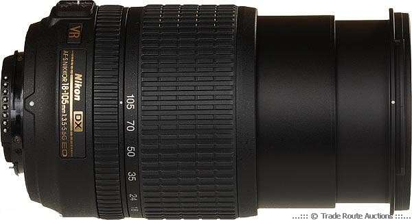Nikon DX AF-S DX Nikkor 18-105mm VR f/3.5-5.6 Lens for Nikon Digital SLR Cameras
