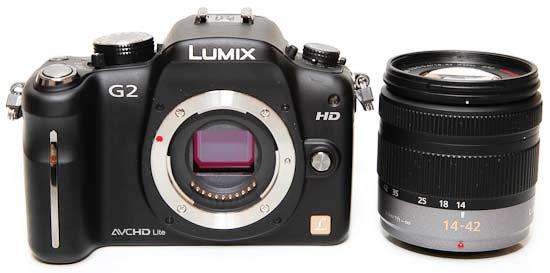 Panasonic Lumix DMC-G2 12.1 MP Mirrorless Digital Camera & 14-42mm Lumix G VARIO MEGA OIS Lens