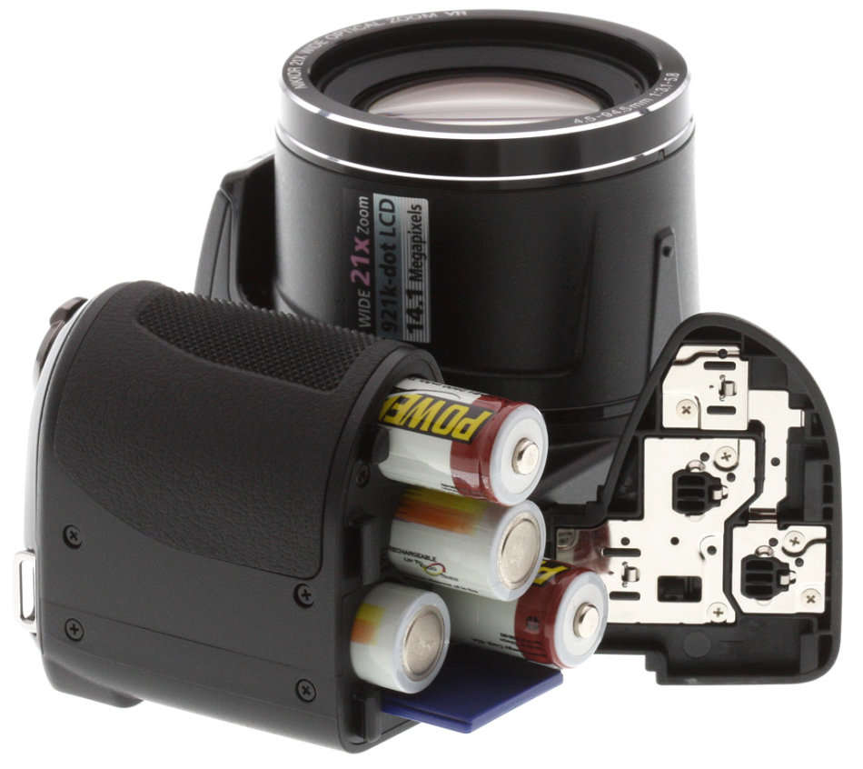 Nikon COOLPIX L120 14.1 MP Digital Camera with 21x NIKKOR Wide-Angle Optical Zoom Lens