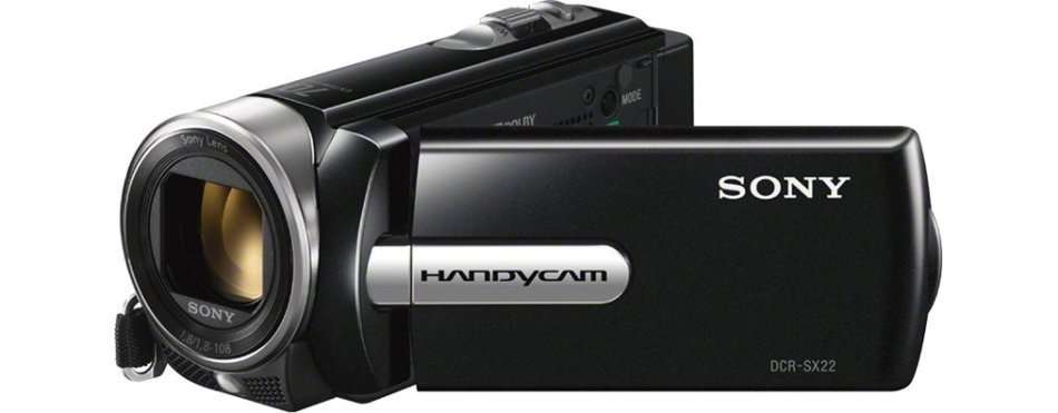Sony DCR-SX22 Digital Video Recorder Handycam Camcorder - 70X ZOOM