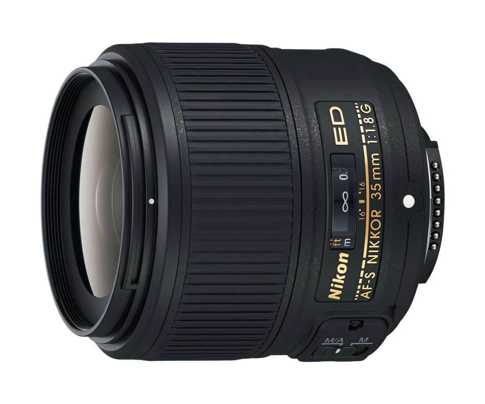 Nikon AF-S NIKKOR 35mm f/1.8G ED LENS for FULL FRAME Nikon DSLR Cameras