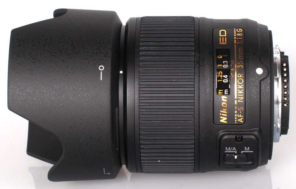 Nikon AF-S NIKKOR 35mm f/1.8G ED LENS for FULL FRAME Nikon DSLR Cameras