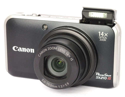 Canon PowerShot SX210IS 14.1 MP 14x Wide Angle Optical Image Stabilized Zoom Digital Camera