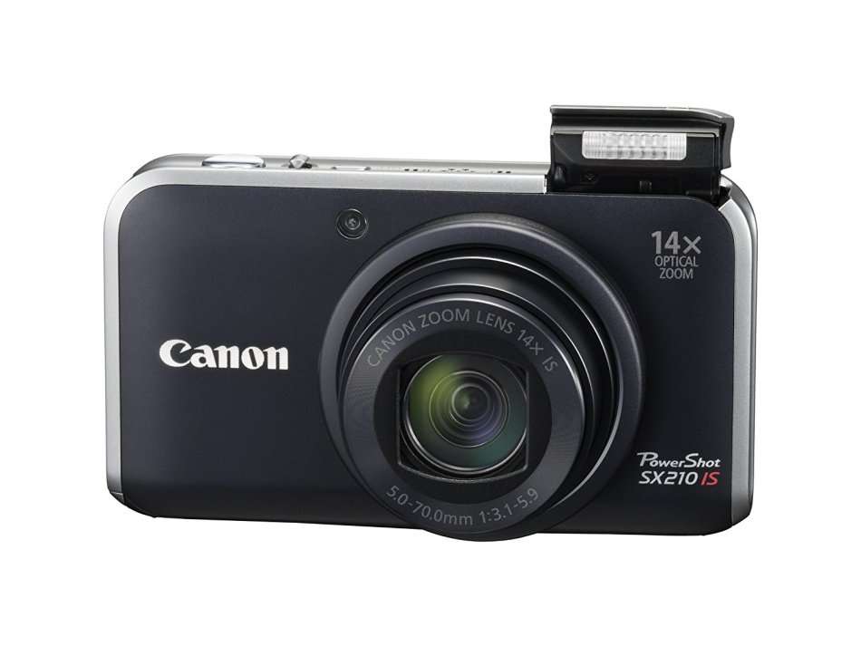 Canon PowerShot SX210IS 14.1 MP 14x Wide Angle Optical Image Stabilized Zoom Digital Camera