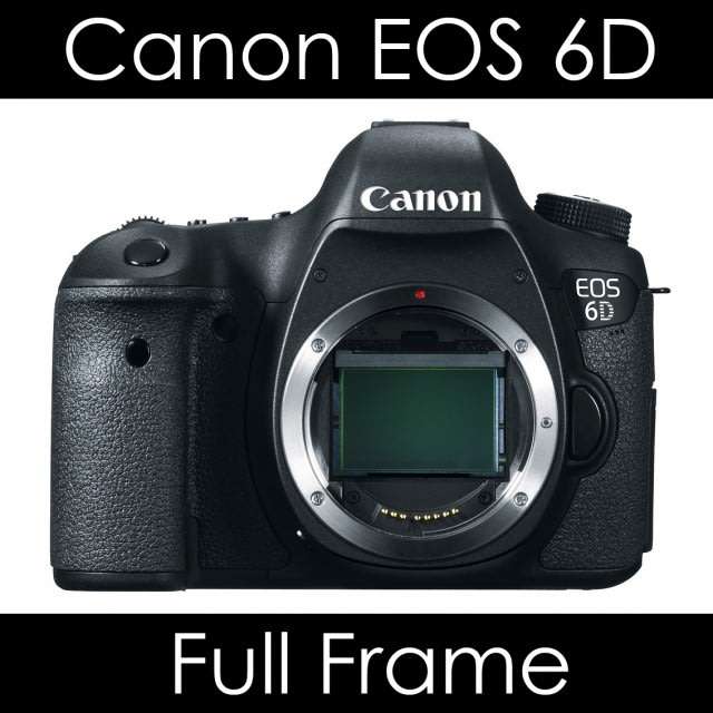 Canon EOS 6D | 20.2 MP CMOS | WiFi | GPS | FULL FRAME | DIGIC 5+ | 4.5 FRAMES/SEC | DSLR Camera BODY