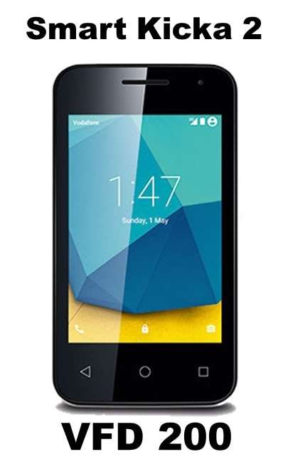 Vodacom's new Smart Kicka 2 VFD 200 - Black - Smarphone - Brand new Sealed
