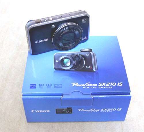 Canon PowerShot SX210IS 14.1 MP 14x Wide Angle Optical Image Stabilized Zoom Digital Camera