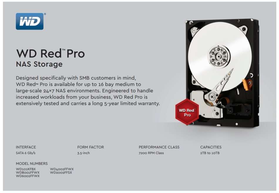 8TB HDD WD RED NAS Hard Drive | 8 TB | SATA 6Gb/s | 5400 RPM | 128MB Cache | NAS DVR CCTV DESKTOP