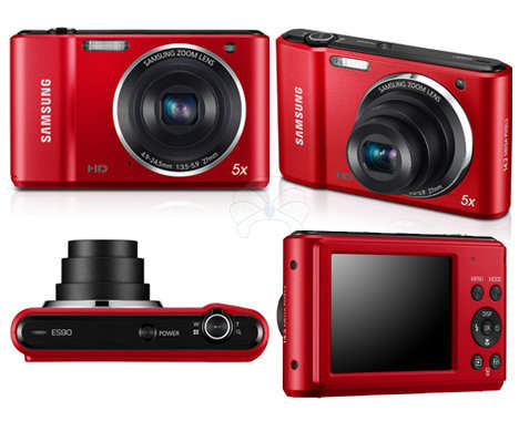 Samsung ES90 Compact Digital Camera (14.2MP, 5x Optical Zoom) 2.7 inch LCD