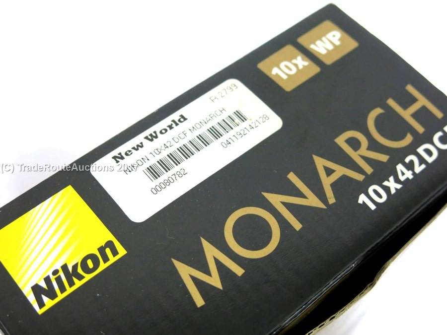 Nikon Monarch 10X42 DCF Binoculars - in Box Complete - DEMO