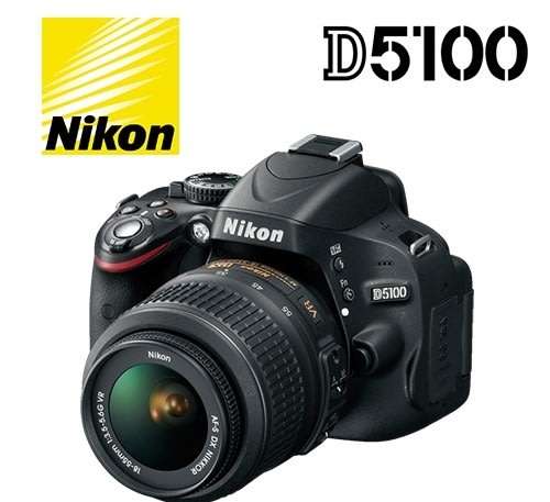 NIKON D5100 DSLR CAMERA BODY + 18-55mm MM VR LENS KIT