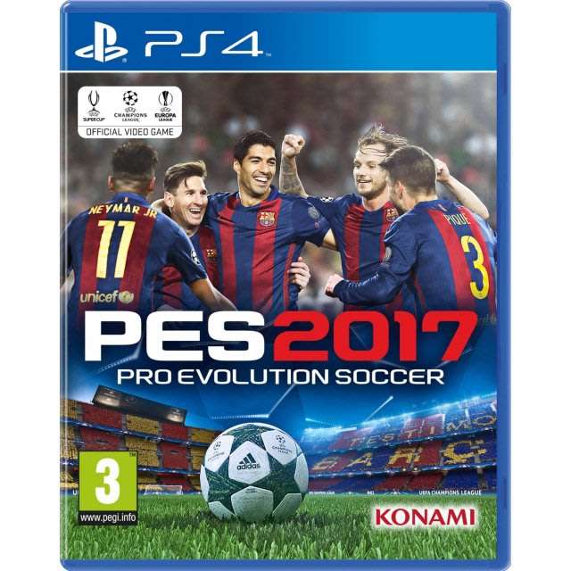 PES 2017 PRO EVOLUTION SOCCER - PLAYSTATION 4 - PS4 GAME