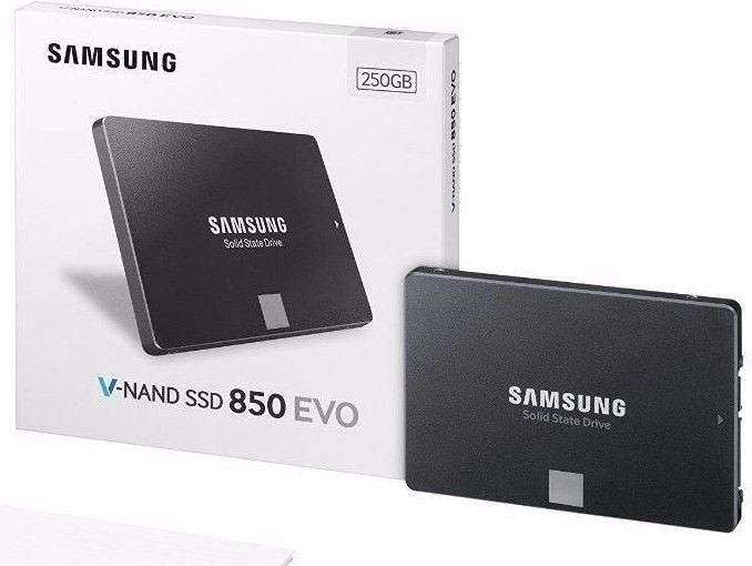 SAMSUNG V-NAND SSD 850 EVO 250GB - SOLID STATE DRIVE - OPEN BOX DEMO