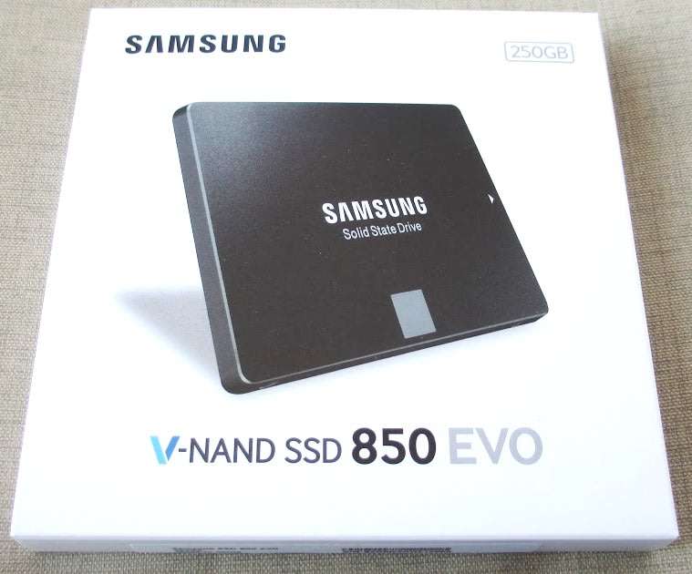SAMSUNG V-NAND SSD 850 EVO 250GB - SOLID STATE DRIVE - OPEN BOX DEMO