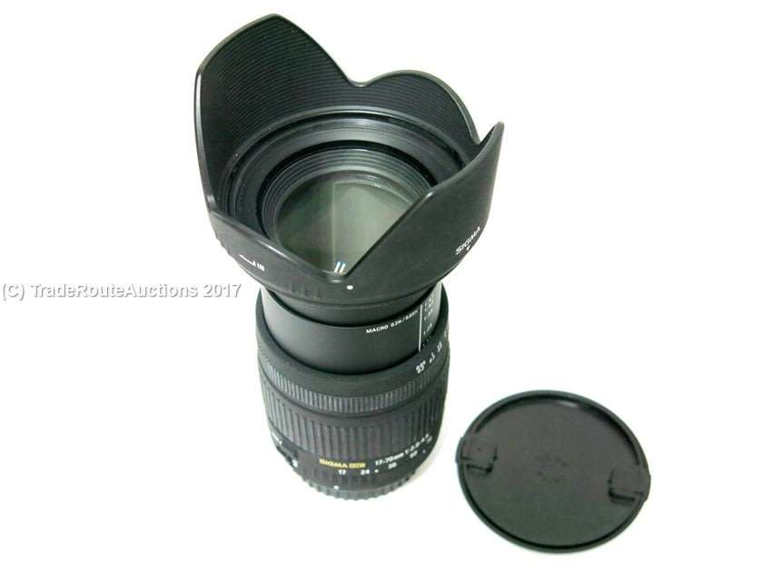 SIGMA DC 17-70mm 1:2.8-4.5 LENS for CANON DIGITAL SLR CAMERAS