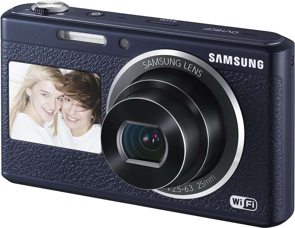 Samsung DV180F Dual-View Wireless Smart Camera - 2 X LCDS