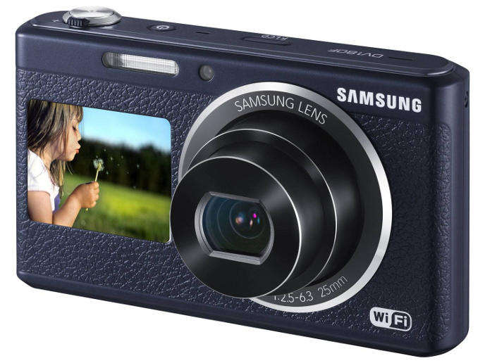 Samsung DV180F Dual-View Wireless Smart Camera - 2 X LCDS