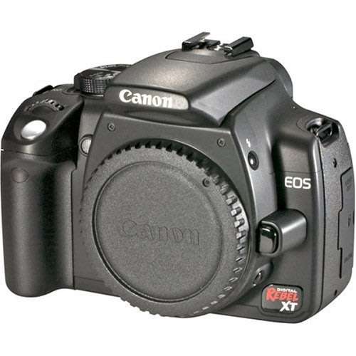Canon Digital Rebel XT Digital SLR Camera (Black Body Only)