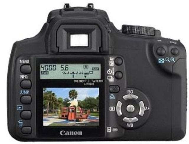 Canon Digital Rebel XT Digital SLR Camera (Black Body Only)