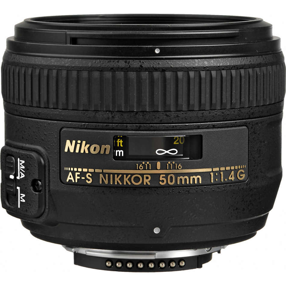 Nikon 50mm f/1.4G Prime AF-S Nikkor PRIME Lens for Nikon Digital SLR Cameras