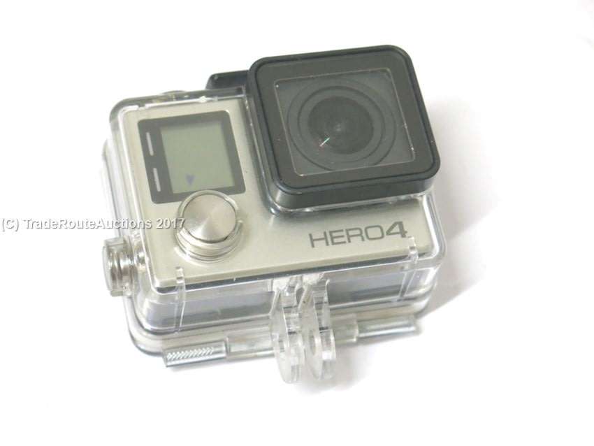 GoPro Hero4 SILVER CHDHY-401 | Built in Touch LCD Display | Wi-Fi | Comes with Casing