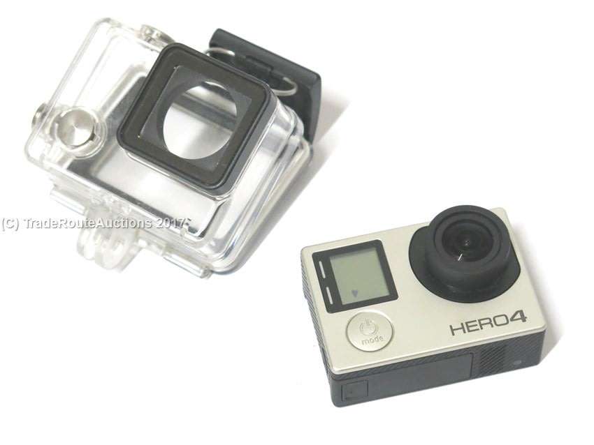 GoPro Hero4 SILVER CHDHY-401 | Built in Touch LCD Display | Wi-Fi | Comes with Casing