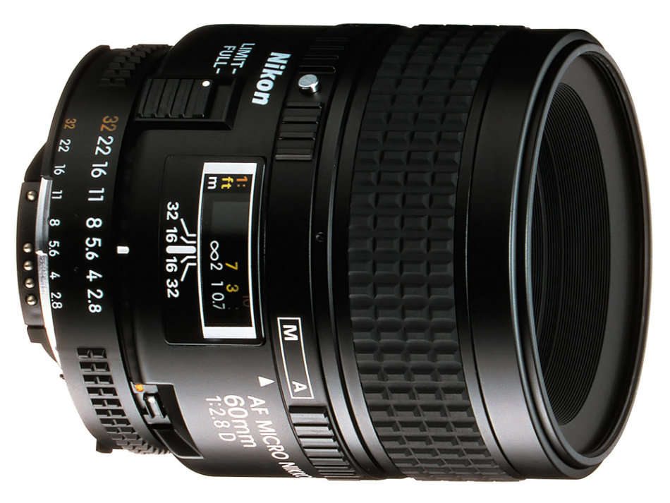 Nikon AF Micro NIKKOR 60mm f/2.8D Fixed/Prime Macro Lens