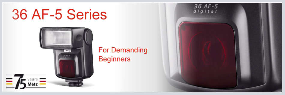 Metz 36 AF-5 Digital Flash flashgun for Canon DSLR Camera ***  METZ  ***