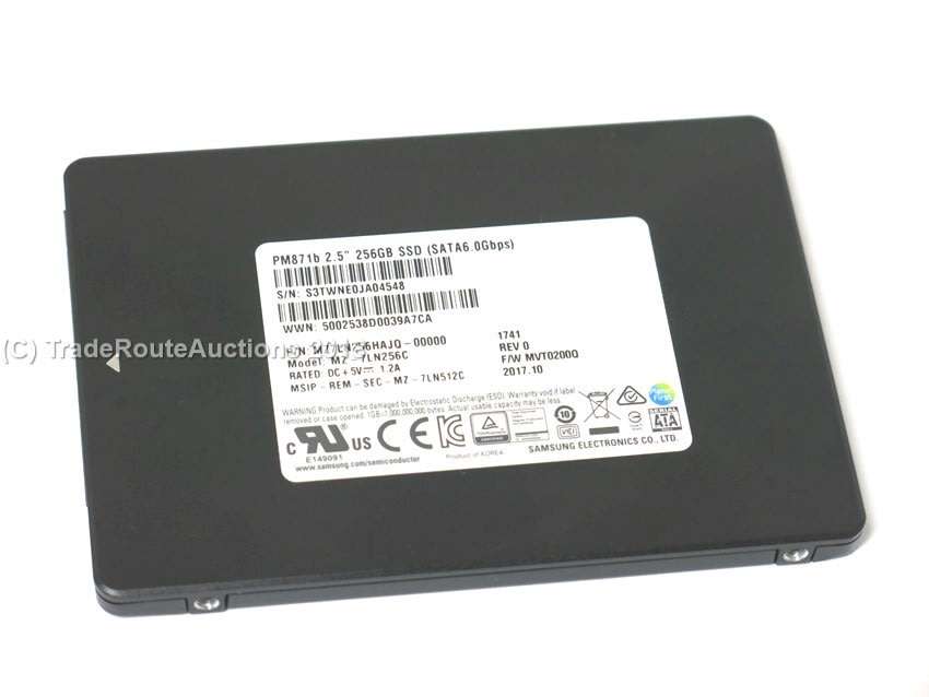 Samsung 256GB SSD 2.5" SATA 6.0Gbps Laptop Solid State Drive