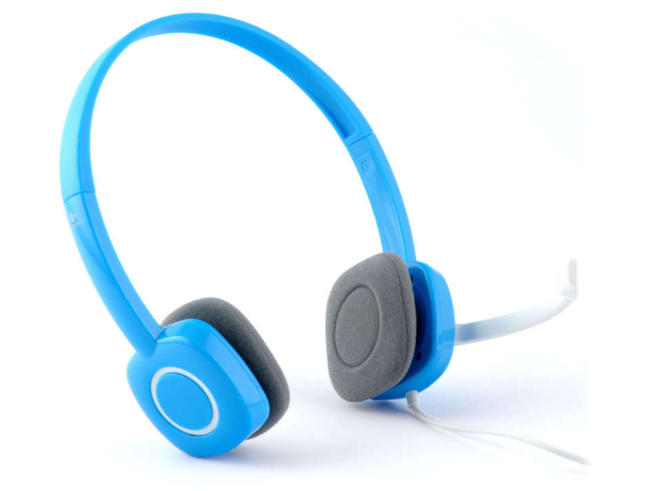 Logitech Stereo Headset H150 - Blue - Adjustable headband - Brand New - HEADPHONES