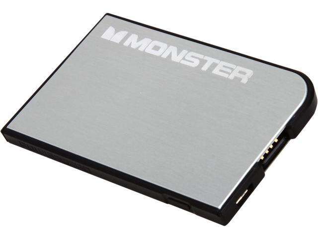 Monster Powercard - Powerbank - Credit card sized [SILVER]