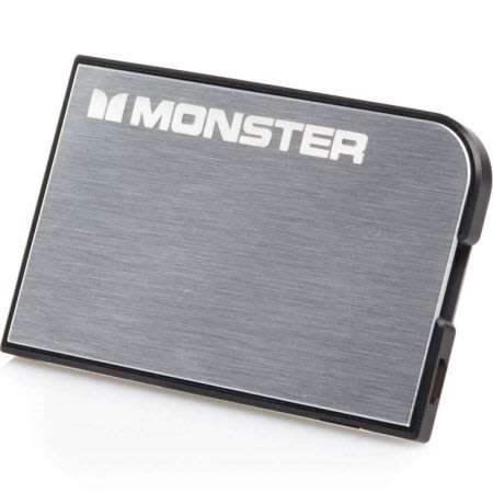Monster Powercard - Powerbank - Credit card sized [SILVER]