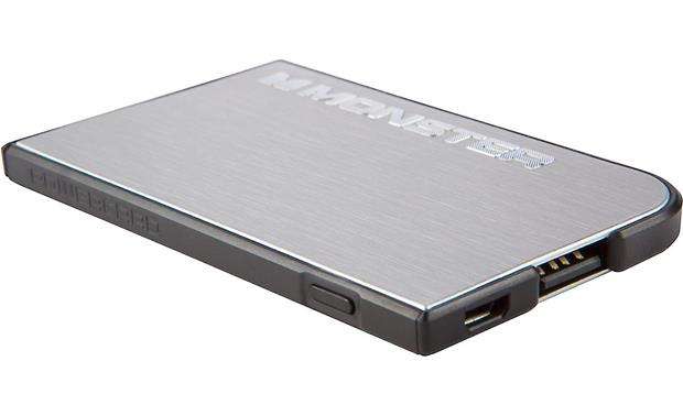 Monster Powercard - Powerbank - Credit card sized [SILVER]