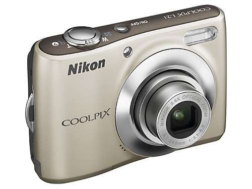 Nikon Coolpix L21 8MP Digital Camera with 3.6x Optical Zoom and 2.5-Inch LCD