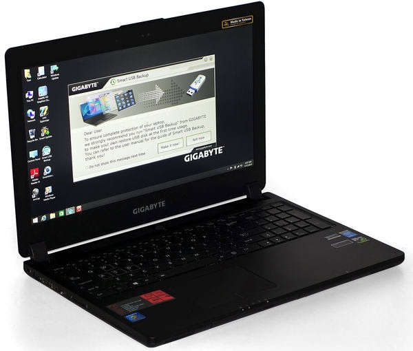 GIGABYTE P35 V3 GAMING LAPTOP  | CORE i7 4720HQ @ 2.6GHZ  | 8GB RAM | 128GB SSD + 1TB HDD | NOTEBOOK