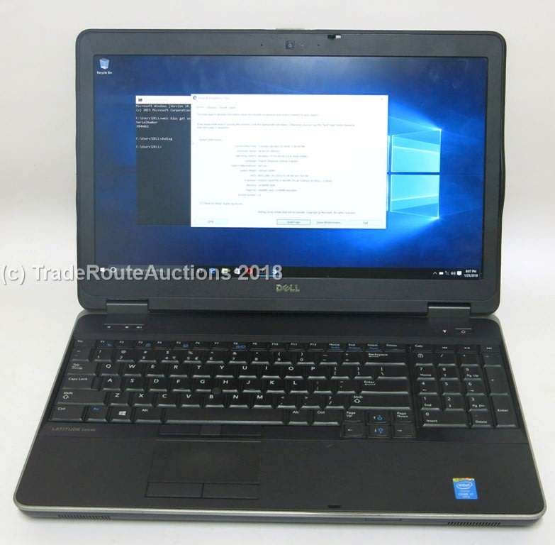 DELL LATITUDE E6540 BUSINESS LAPTOP | CORE i7 4610M 3.0GHz | 16GB RAM | 1TB HDD | HDMI LAPTOP