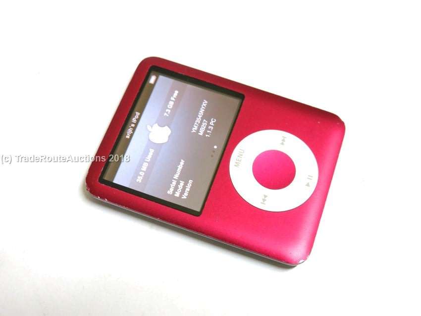 Apple iPod Nano | Red | 8GB | 3rd Generation | MB257