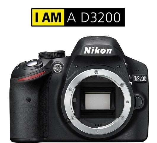 DEMO | NIKON D3200 DSLR CAMERA 24.2 MP DSLR BODY | COMPLETE IN BOX  *** 24.2 MEGAPIXELS ***