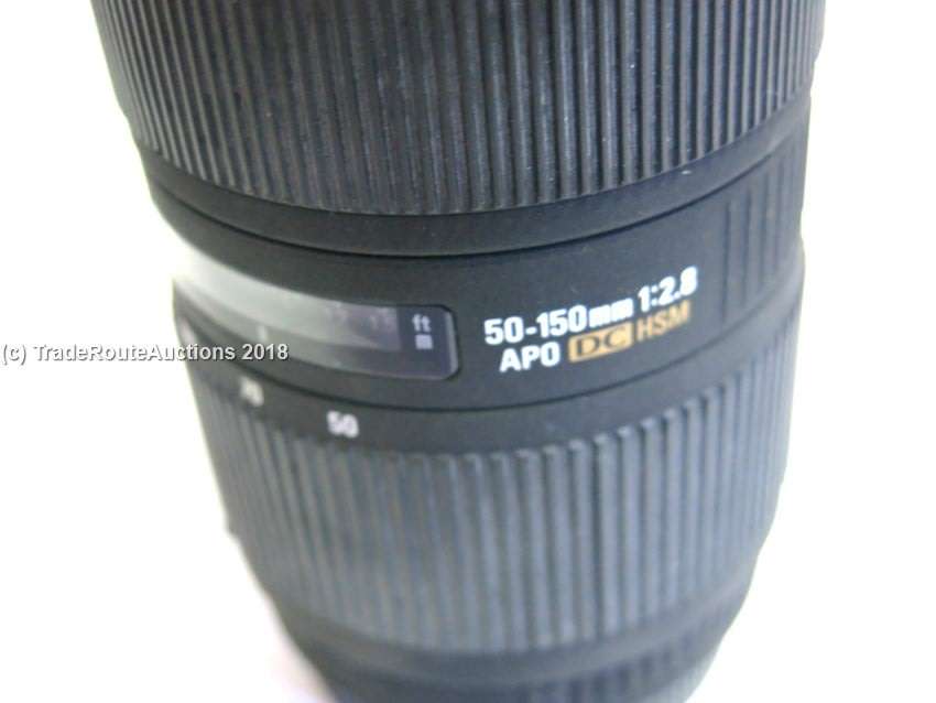 Sigma AF 50-150mm f/2.8 APO EX DC HSM Lens (Canon Mount)