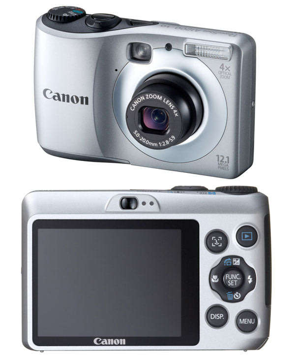 Canon Powershot A800 10 MP Digital Camera with 3.3x Optical Zoom (Silver)