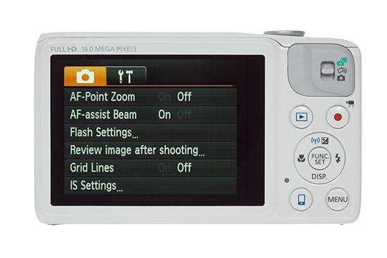 Canon PowerShot SX600 HS 16MP Digital Camera (White) - FULL HD