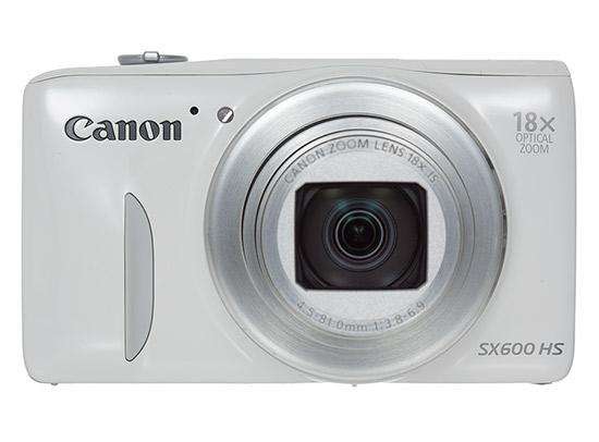 Canon PowerShot SX600 HS 16MP Digital Camera (White) - FULL HD