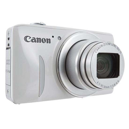 Canon PowerShot SX600 HS 16MP Digital Camera (White) - FULL HD