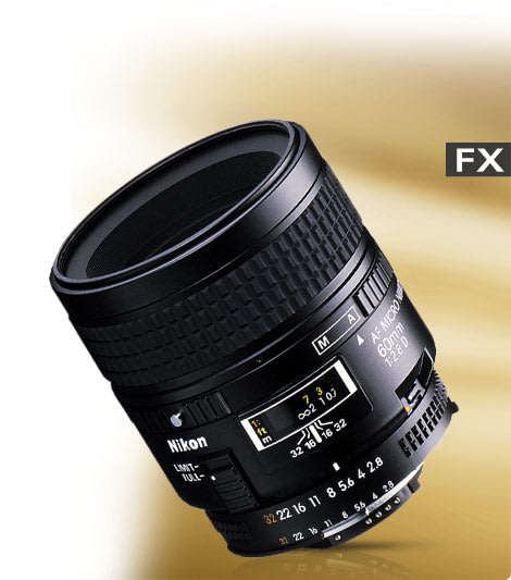 Nikon AF Micro NIKKOR 60mm f/2.8D Fixed/Prime Macro Lens