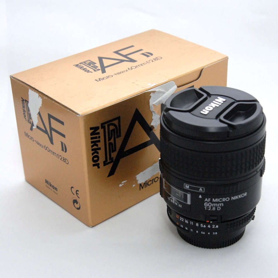 Nikon AF Micro NIKKOR 60mm f/2.8D Fixed/Prime Macro Lens