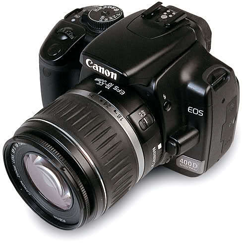 Canon EOS 400D DigitalSLR camera 10.1 Megapixels + Canon EFS 18-55mm Lens