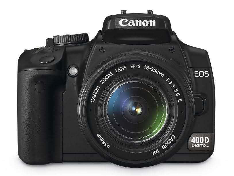 Canon EOS 400D DigitalSLR camera 10.1 Megapixels + Canon EFS 18-55mm Lens