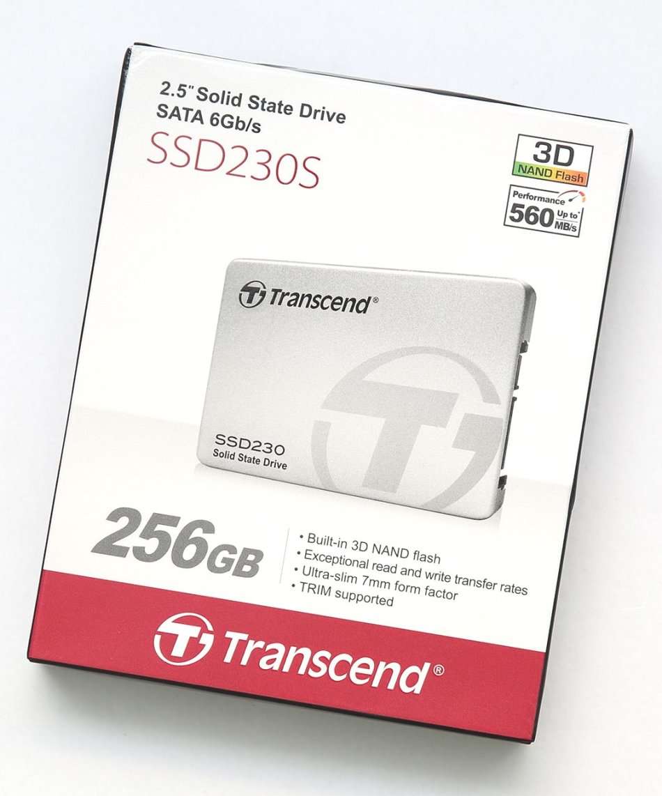 TRANSCEND 256GB SSD - SSD230S 6GBps - 2.5" SOLID STATE DRIVE