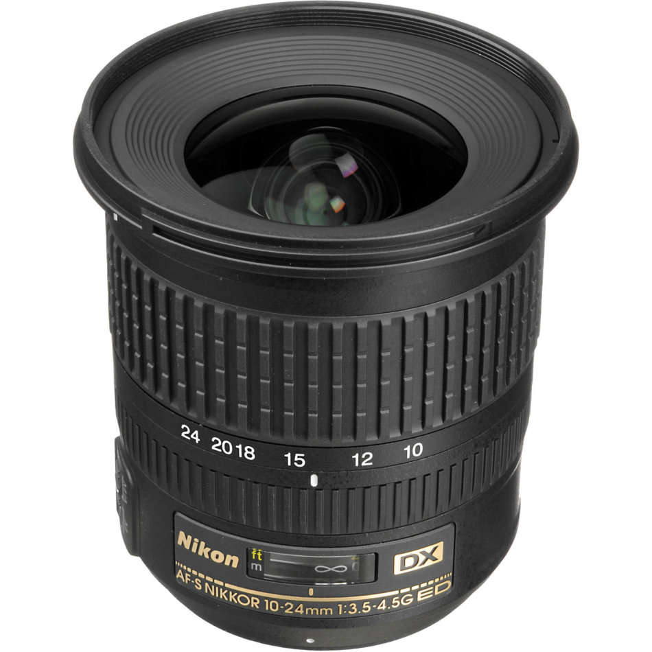 Nikon AF-S DX Zoom-Nikkor 10-24mm f/3.5-4.5G ED Lens for Nikon DSLR Cameras - BARGAIN